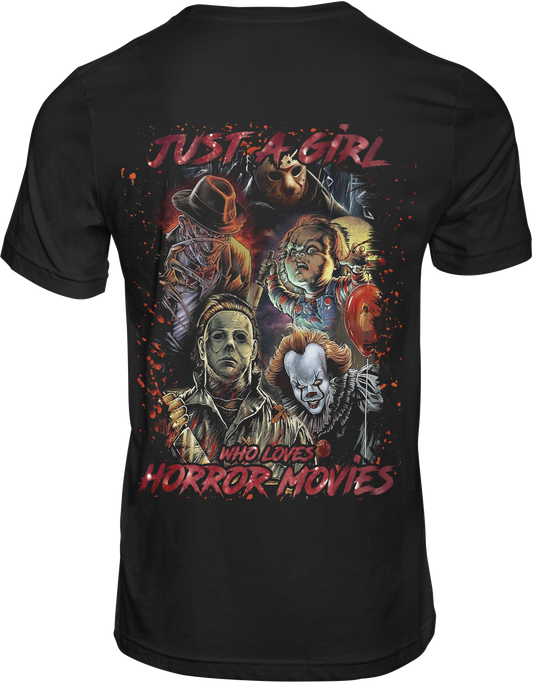 Horrormovie Girl T-Shirt