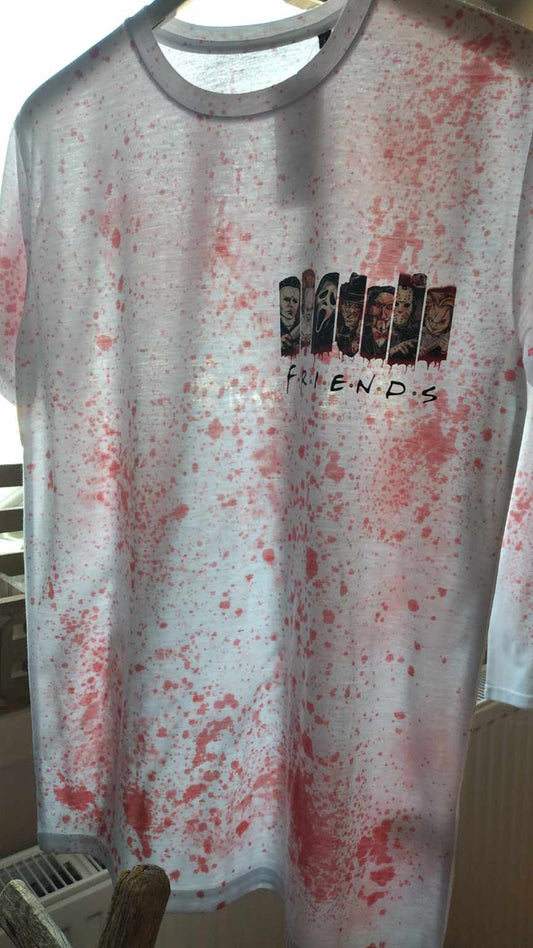 Horrorfriends T-Shirt Größe S - EINZELSTÜCK