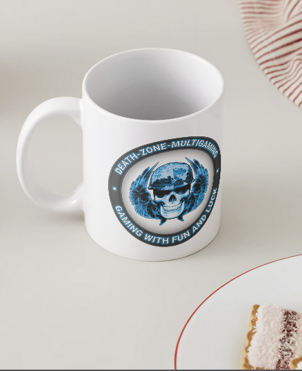 DZMG Merch Tasse mit Logo