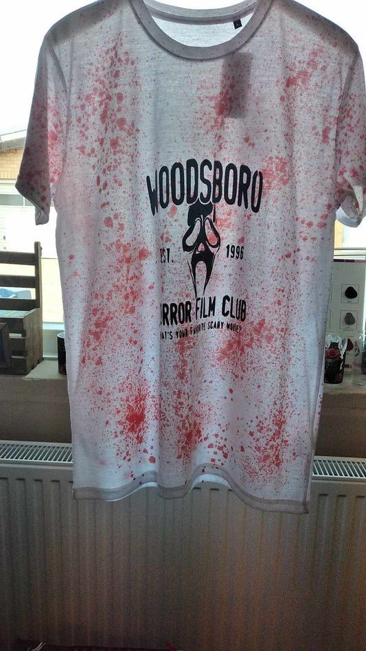 Woodsboro Fan Shirt Größe L - EINZELSTÜCK